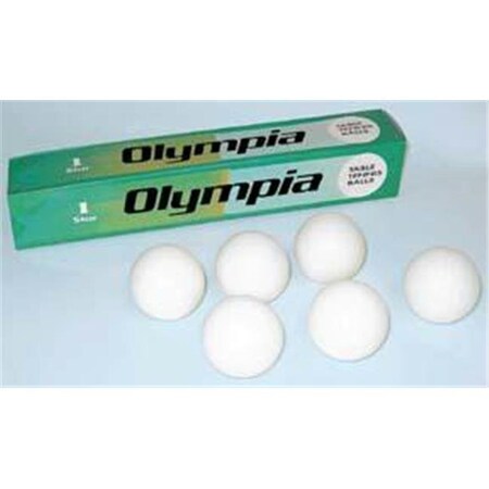 Olympia Deluxe Table Tennis Balls (1/2 dozen) - Quantity of 48
